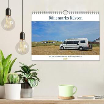 Mit dem Wohnmobil entlang der Küste Dänemarks (Wandkalender 2027 DIN A4 quer), CALVENDO Monatskalender