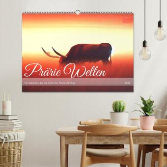 Prärie Welten - Ein Kalender, der die Seele der Prärie einfängt. (Wandkalender 2027 DIN A2 quer), CALVENDO Monatskalender