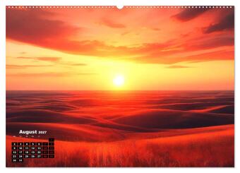 Prärie Welten - Ein Kalender, der die Seele der Prärie einfängt. (Wandkalender 2027 DIN A2 quer), CALVENDO Monatskalender