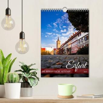 Erfurt - Die romantische Altstadt (Wandkalender 2027 DIN A4 hoch), CALVENDO Monatskalender