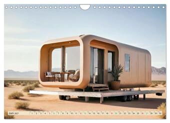 Tiny Houses - wohnen auf kleinstem Raum (Wandkalender 2027 DIN A4 quer), CALVENDO Monatskalender