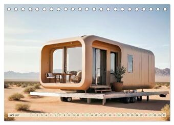 Tiny Houses - wohnen auf kleinstem Raum (Tischkalender 2027 DIN A5 quer), CALVENDO Monatskalender