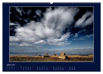 Wolken, Watt und Wellen. Fotografische Impressionen vom Jadebusen. (Wandkalender 2027 DIN A2 quer), CALVENDO Monatskalender