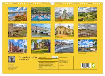 Schwedens schöne Westküste (Wandkalender 2027 DIN A3 quer), CALVENDO Monatskalender