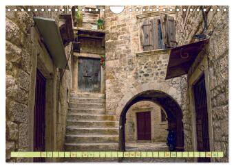Trogir - Historisches Juwel an der Adria (Wandkalender 2027 DIN A4 quer), CALVENDO Monatskalender