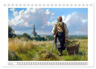 Reise mit der ostslawischen Seele (Tischkalender 2027 DIN A5 quer), CALVENDO Monatskalender