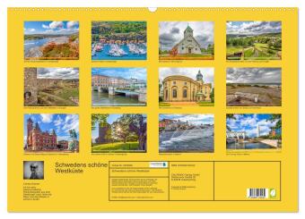Schwedens schöne Westküste (Wandkalender 2027 DIN A2 quer), CALVENDO Monatskalender