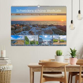 Schwedens schöne Westküste (Wandkalender 2027 DIN A2 quer), CALVENDO Monatskalender