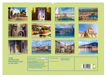 Trogir - Historisches Juwel an der Adria (hochwertiger Premium Wandkalender 2027 DIN A2 quer), Kunstdruck in Hochglanz