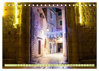 Trogir - Historisches Juwel an der Adria (Tischkalender 2027 DIN A5 quer), CALVENDO Monatskalender