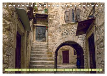 Trogir - Historisches Juwel an der Adria (Tischkalender 2027 DIN A5 quer), CALVENDO Monatskalender