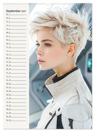 Kurzhaarschnitte. Zeitlose und schöne Schnitte für kurze Haare (hochwertiger Premium Wandkalender 2027 DIN A2 hoch), Kunstdruck in Hochglanz