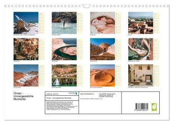 Oman - Unvergessliche Momente (Wandkalender 2027 DIN A3 quer), CALVENDO Monatskalender