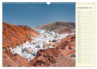 Oman - Unvergessliche Momente (Wandkalender 2027 DIN A3 quer), CALVENDO Monatskalender