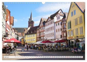 Spaziergang in Wertheim (Wandkalender 2027 DIN A3 quer), CALVENDO Monatskalender