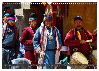 Ladakh - Zanskar (Wandkalender 2027 DIN A3 quer), CALVENDO Monatskalender