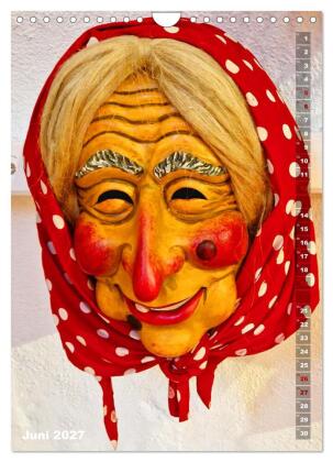 Leben, lachen, Narren (Wandkalender 2027 DIN A4 hoch), CALVENDO Monatskalender