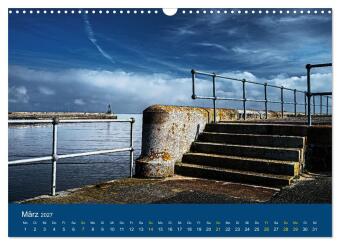 Die Nordmole in Wilhelmshaven. Historisches Relikt und Lieblingsort. (Wandkalender 2027 DIN A3 quer), CALVENDO Monatskalender