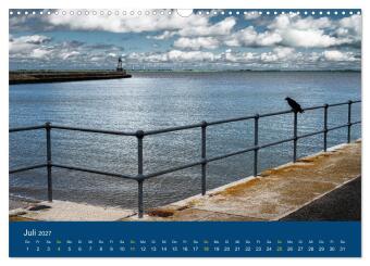 Die Nordmole in Wilhelmshaven. Historisches Relikt und Lieblingsort. (Wandkalender 2027 DIN A3 quer), CALVENDO Monatskalender