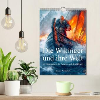 Die Wikinger und ihre Welt - Im Einklang mit der Wildnis und den Göttern (Wandkalender 2027 DIN A4 hoch), CALVENDO Monatskalender