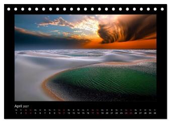 Brasilien - Natur, Kultur und Lebensfreude (Tischkalender 2027 DIN A5 quer), CALVENDO Monatskalender