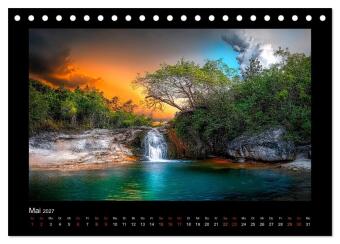 Brasilien - Natur, Kultur und Lebensfreude (Tischkalender 2027 DIN A5 quer), CALVENDO Monatskalender