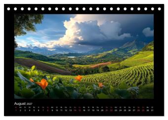 Brasilien - Natur, Kultur und Lebensfreude (Tischkalender 2027 DIN A5 quer), CALVENDO Monatskalender