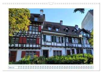 Schweizer Städte (Wandkalender 2027 DIN A3 quer), CALVENDO Monatskalender