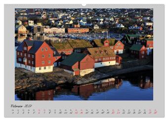 Färöer, Shetland, Orkney - Inseln im Nordatlantik (hochwertiger Premium Wandkalender 2027 DIN A2 quer), Kunstdruck in Hochglanz