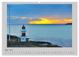 Färöer, Shetland, Orkney - Inseln im Nordatlantik (hochwertiger Premium Wandkalender 2027 DIN A2 quer), Kunstdruck in Hochglanz