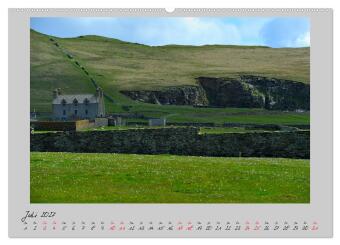 Färöer, Shetland, Orkney - Inseln im Nordatlantik (hochwertiger Premium Wandkalender 2027 DIN A2 quer), Kunstdruck in Hochglanz
