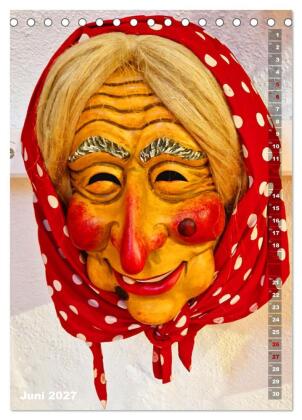 Leben, lachen, Narren (Tischkalender 2027 DIN A5 hoch), CALVENDO Monatskalender