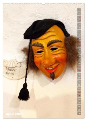 Leben, lachen, Narren (Wandkalender 2027 DIN A2 hoch), CALVENDO Monatskalender