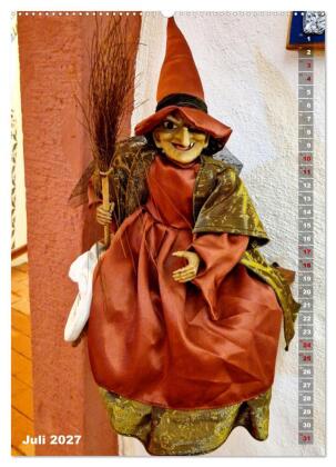 Leben, lachen, Narren (Wandkalender 2027 DIN A2 hoch), CALVENDO Monatskalender