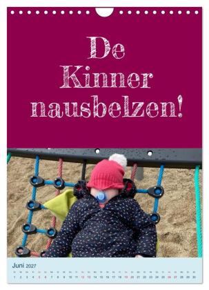 Erzgebirgischer Mundartkalender (Wandkalender 2027 DIN A4 hoch), CALVENDO Monatskalender