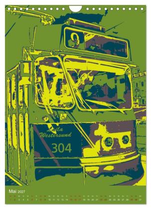 POP-ART meets Göteborg (Wandkalender 2027 DIN A4 hoch), CALVENDO Monatskalender