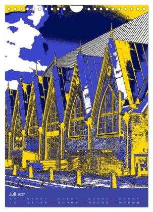 POP-ART meets Göteborg (Wandkalender 2027 DIN A4 hoch), CALVENDO Monatskalender