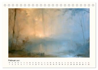 Lichtvisionen (Tischkalender 2027 DIN A5 quer), CALVENDO Monatskalender