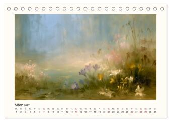 Lichtvisionen (Tischkalender 2027 DIN A5 quer), CALVENDO Monatskalender