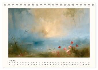 Lichtvisionen (Tischkalender 2027 DIN A5 quer), CALVENDO Monatskalender
