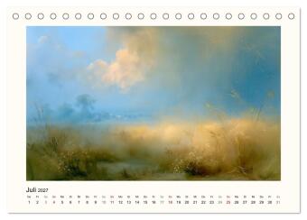 Lichtvisionen (Tischkalender 2027 DIN A5 quer), CALVENDO Monatskalender