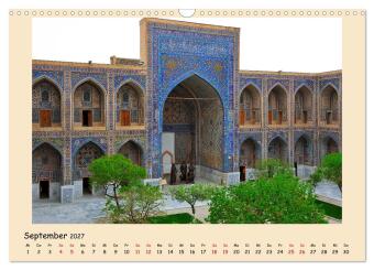 Usbekistan, Perlen der Seidenstraße (Wandkalender 2027 DIN A3 quer), CALVENDO Monatskalender