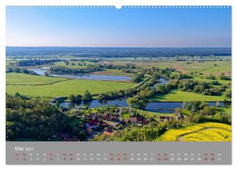 Nationalpark Unteres Odertal (hochwertiger Premium Wandkalender 2027 DIN A2 quer), Kunstdruck in Hochglanz