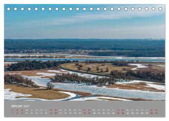 Nationalpark Unteres Odertal (Tischkalender 2027 DIN A5 quer), CALVENDO Monatskalender