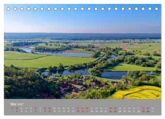 Nationalpark Unteres Odertal (Tischkalender 2027 DIN A5 quer), CALVENDO Monatskalender