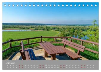 Nationalpark Unteres Odertal (Tischkalender 2027 DIN A5 quer), CALVENDO Monatskalender