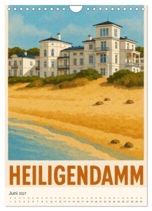 Norddeutsche Kleinode - City Poster (Wandkalender 2027 DIN A4 hoch), CALVENDO Monatskalender