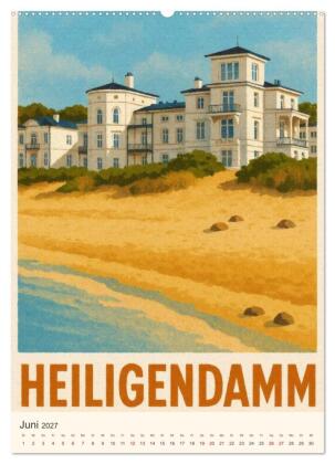 Norddeutsche Kleinode - City Poster (hochwertiger Premium Wandkalender 2027 DIN A2 hoch), Kunstdruck in Hochglanz