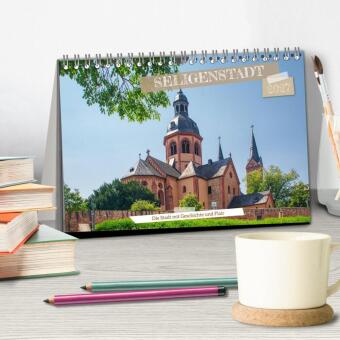 Seligenstadt - Die Stadt mit Geschichte und Flair (Tischkalender 2027 DIN A5 quer), CALVENDO Monatskalender