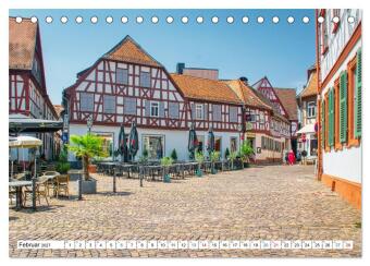 Seligenstadt - Die Stadt mit Geschichte und Flair (Tischkalender 2027 DIN A5 quer), CALVENDO Monatskalender